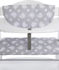 Hauck Highchair Pad Deluxe - kinderstoel kussen - Teddy Grey