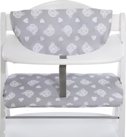 Hauck Highchair Pad Deluxe - kinderstoel kussen - Teddy Grey