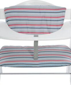 Hauck Highchairpad Deluxe Kinderstoel - Multi Stripe Grey