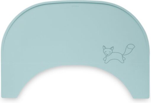 Hauck placematje voor kinderen, 100% voedselveilig silicone, Mint Fox