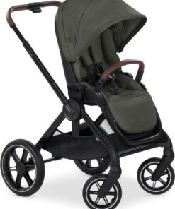 hauck Premium-buggy met beendekje Walk N Care, hoogteverstelbare zitting en telescoopstang, olijfgroen