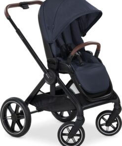 hauck Premium-buggy met beendekje Walk N Care, hoogteverstelbare zitting en telescoopstang, marineblauw