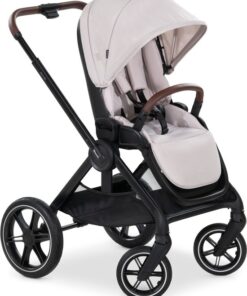 hauck Premium-buggy met beendekje Walk N Care, in hoogte verstelbare zitting en telescoopstang, beige