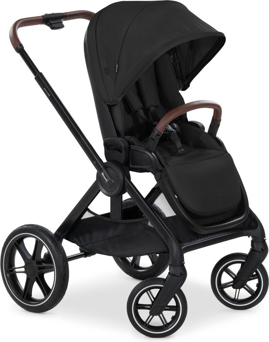 hauck Premium-buggy met beendekje Walk N Care, in hoogte verstelbare zitting en telescoopstang, zwart