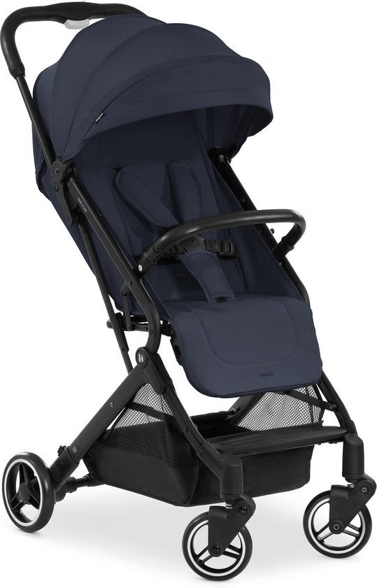 Hauck Travel N Care Buggy - comfortabele ligstand - Dark Blue Navy