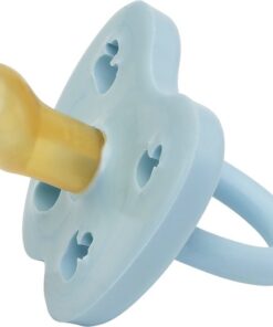 HEVEA - Fopspeen - Orthodontisch - Baby Blue - 0-3mnd - 100% natuurrubber