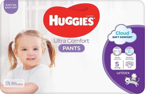 Huggies - Luierbroekjes - Ultra Comfort - Maat 5 - Mega Maandbox - 256 stuks - 12/17 KG