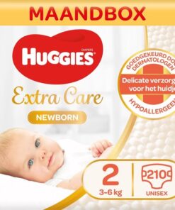 Huggies luiers - Maat 2 (3 tot 6 kg) - 420 stuks (12x35) - Newborn - Voordeelverpakking