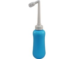 JMT-one - Mobiele Bidet Handdouche - 450ml - Blauw - Draagbare bidet - Vakantie Tip - Portable Bidet - Peri Bottle - Postpartum - Peri Fles