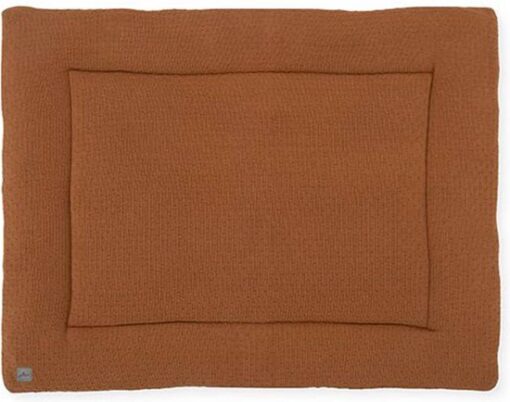 Jollein - Boxkleed (Caramel) - Bliss Knit - Katoen - Speelkleed Baby - 80x100cm