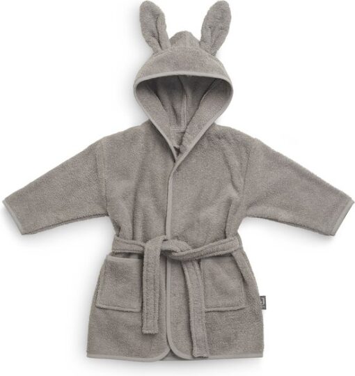 Jollein Baby Badjas 1-2jr - Storm Grey