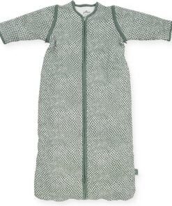 Jollein Baby Winterslaapzak met afritsbare mouw - 70cm Snake - Ash Green - Winter