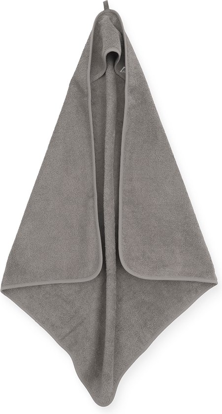 Jollein Badcape Badstof 75x75cm - Storm Grey