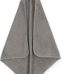 Jollein Badcape | omslagdoek badstof - 75x75cm - storm grey