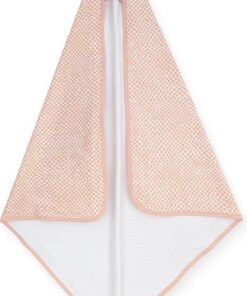 Jollein Badcape Snake - 75x75cm - pale pink