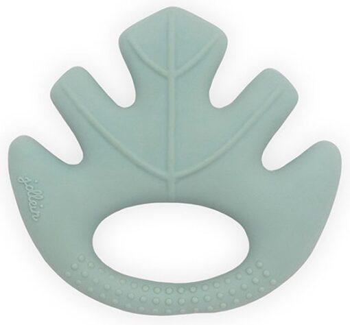 Jollein Bijtring Rubber Leaves - Ash Green