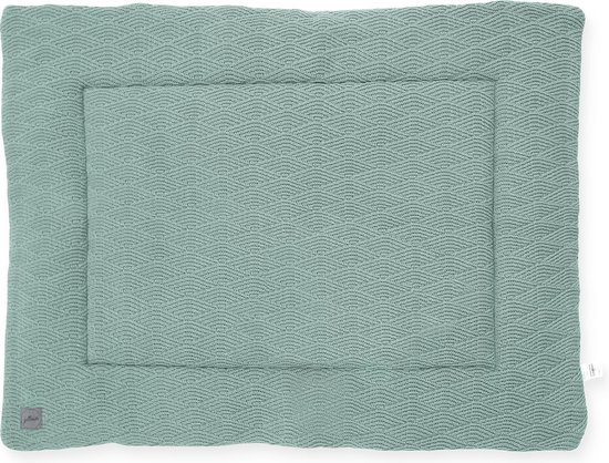 Jollein Boxkleed River Knit 75x95cm - Ash Green