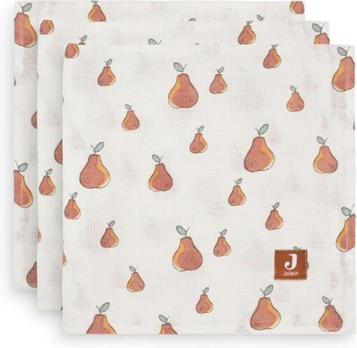 Jollein Hydrofiel Multidoek 70x70cm - Pear - 3 Stuks