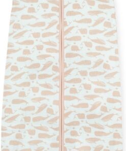 Jollein Zomerslaapzak Baby Hydrofiel 70cm Whales - Pale Pink