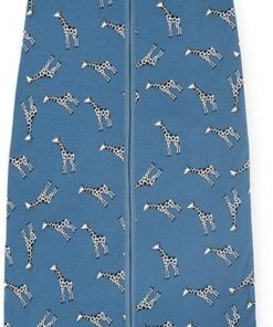 Jollein Zomerslaapzak Baby Jersey 110cm Giraffe - Jeans Blue