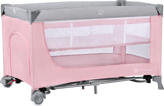 Kinderkraft Campingbed - Leody - Roze