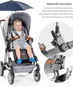 kinderwagen paraplu - Parasol voor kinderwagen, universeel bruikbaar,