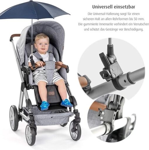 kinderwagen paraplu - Parasol voor kinderwagen, universeel bruikbaar,