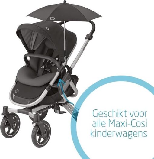 kinderwagen paraplu - Parasol voor kinderwagen, universeel bruikbaar,