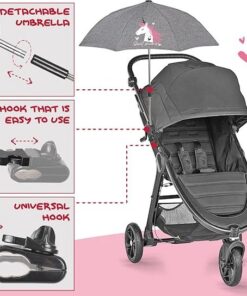 kinderwagen paraplu - Parasol voor kinderwagen, universeel bruikbaar,