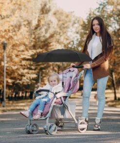 kinderwagen paraplu - Parasol voor kinderwagen, universeel bruikbaar,