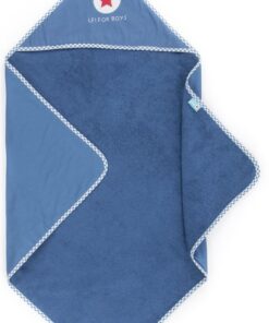 Lief Lifestyle! Baby Badcape Blauw