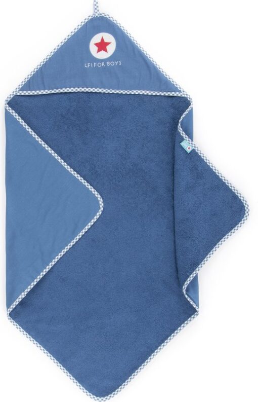 Lief Lifestyle! Baby Badcape Blauw