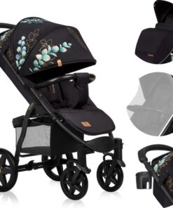 Lionelo Annet Plus - Kinderwagen 2in1 - Golden Moments Collectie - inklapsysteem - XXL dakje - tot 22 kg