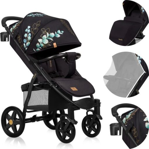 Lionelo Annet Plus - Kinderwagen 2in1 - Golden Moments Collectie - inklapsysteem - XXL dakje - tot 22 kg