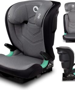 Lionelo Neal - Premium Autostoel i-Size - Hoofdsteunverstelling - Ventilatiesysteem - ISOFIX tot 12 jaar