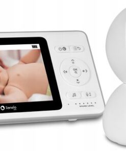 Lionelo Premium Babyphone 8.2 - Babyfoon - Bereik tot 300m - Zoom - Alarmsysteem - Nachtmodus