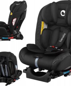 Lionelo Sander - Autostoel - ISOFIX 180° - Montage Voorwaarts of Achterwaarts- Extra zij-bescherming - tot 36kg