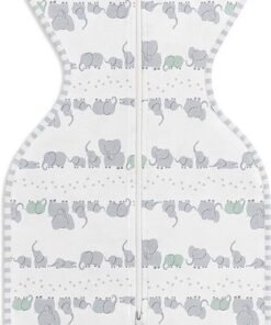 Love to Dream™ Babyslaapzak Swaddle Up™ - Inbakeren - Baby 3-6 maanden - 6-8.5 kg - Zomer - Elephant