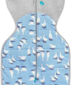 Love to Dream Babyslaapzak Swaddle Up - Inbakeren - Baby 3-6 maanden - 6-8.5 kg - Winter - Oud blauw