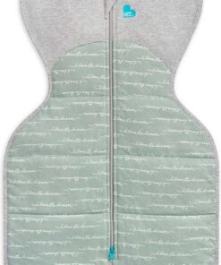 Love to Dream Babyslaapzak Swaddle Up - Inbakeren - Baby 3-6 maanden - 6-8.5 kg - Winter - Olijf groen