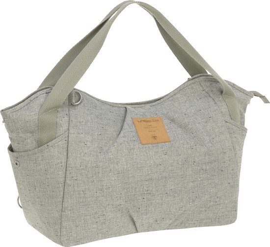 Lässig 4Family Greenlabel Luiertas voor tweelingen bouclé beige