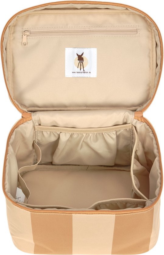 Lässig Luiertas Nursery Caddy To Go - beige/camel