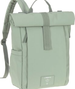 Lässig Verzorgingstas-Rugzak Green Label Rolltop Up Zilvergroen