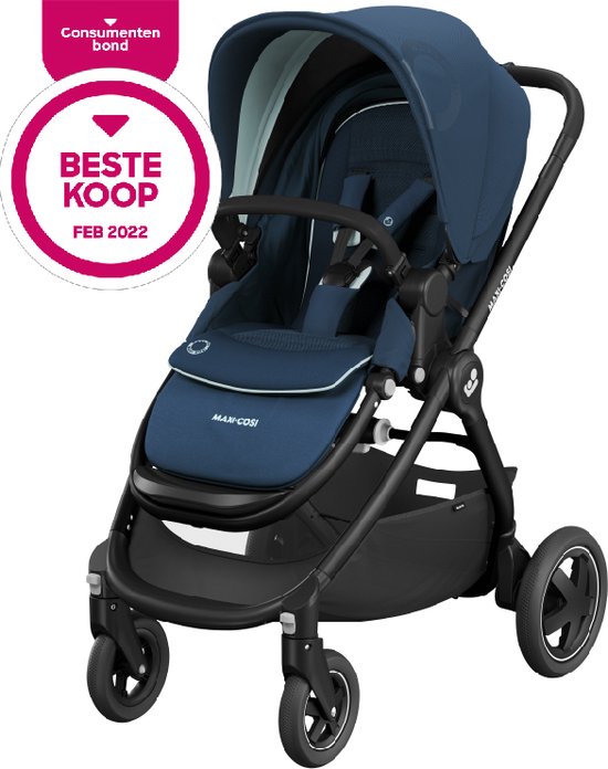 Maxi-Cosi Adorra² Kinderwagen - Essential Blue - BESTE KOOP Consumentenbond (februari 2022)