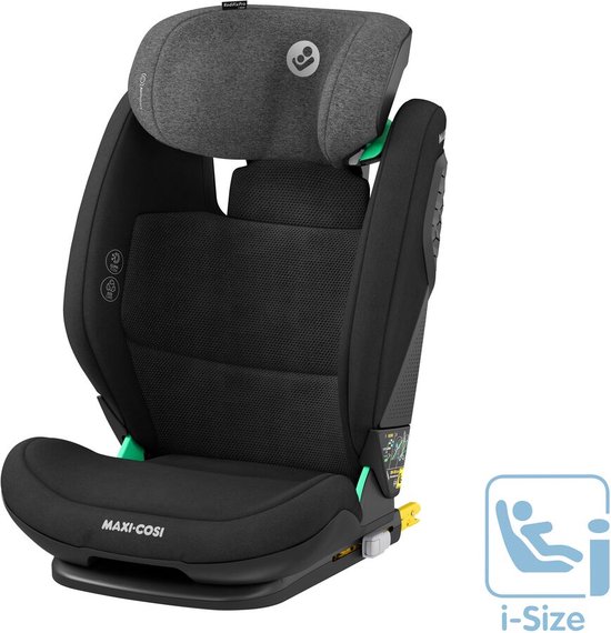 Maxi-Cosi RodiFix Pro i-Size Autostoeltje - Authentic Black - Vanaf ca. 3,5 jaar tot 12 jaar