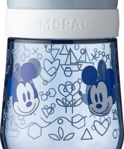 Mepal Mio – 360° Oefenbeker 300 ml – stimuleert het zelf drinken – Mickey Mouse – kan tegen een stootje – drinkbeker kinderen – lekvrije beker