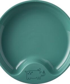 Mepal Mio oefenbord – Magnetronbestendig – Met greep – Kinderservies – Deep turquoise