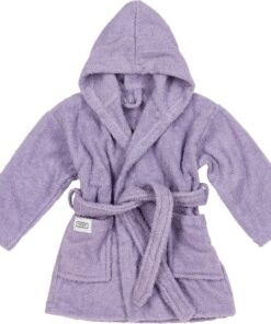 Meyco Baby badjas basic badstof - 86/92 - Soft Lilac