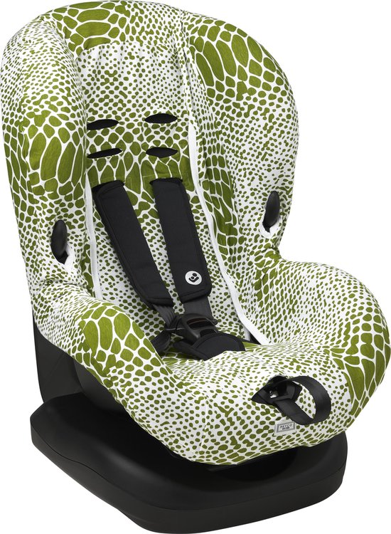 Meyco Baby Snake autostoelhoes - avocado - groep 1+