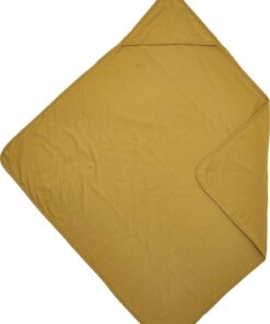 Meyco Baby Uni badcape - honey gold - 80x80cm